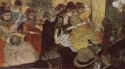 Edgar Degas Opera performance in the restaurant Spain oil painting artist